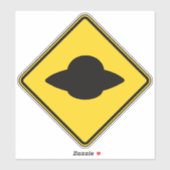 UFO横断 シール (シート)