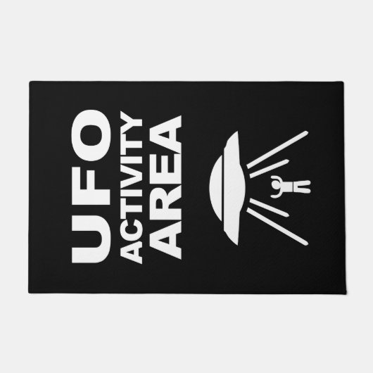 UFO活動領域、オタク系のデザイン ドアマット (正面)