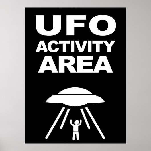 UFO活動領域、オタク系のデザイン ポスター (正面)