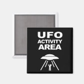 UFO活動領域、オタク系のデザイン マグネット (正面/裏面)