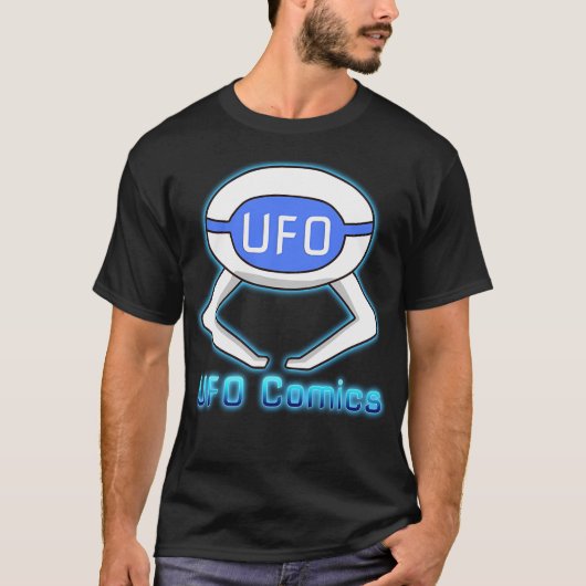 Ufo漫画Ogロゴ Tシャツ (正面)