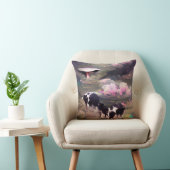 UFO牛の誘拐 クッション (椅子)