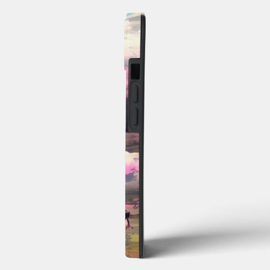 UFO牛の誘拐 Case-Mate iPhoneケース (裏面 / 左)