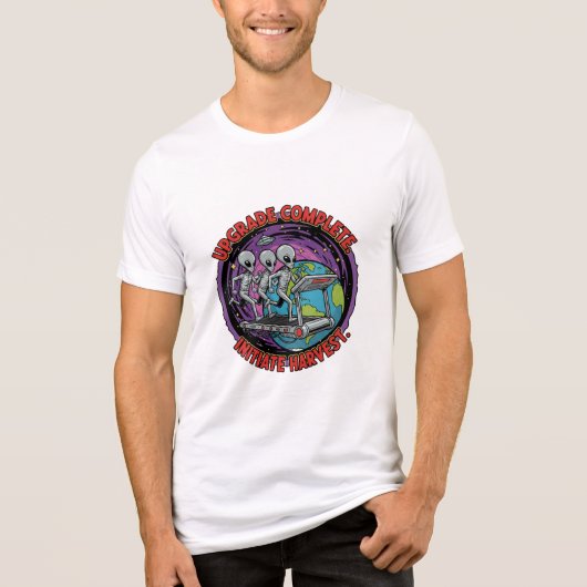 UFO犯罪委員会:プラネットハーベスト トライブレンドTシャツ (正面)