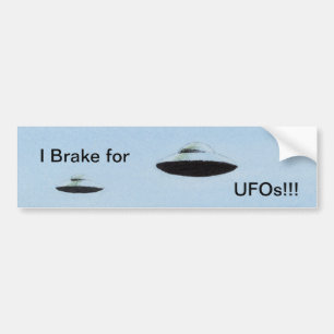 UFO用ブレーキ!!! バンパーステッカー