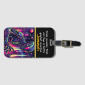 UFO目撃エリア51 ラゲッジタグ (正面横)