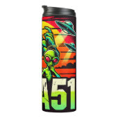 UFO着陸エリア51 タンブラー (回転右)