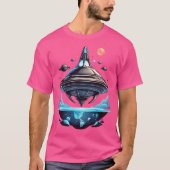 Ufo着陸 Tシャツ (正面)