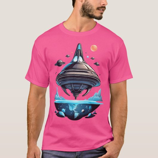 Ufo着陸 Tシャツ (正面)