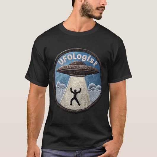 UFO研究者 Tシャツ (正面)