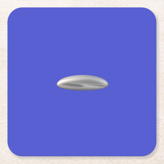 UFO祝祭パーティー スクエアペーパーコースター (正面)
