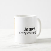 UFO窓敷居サボテンのマグ コーヒーマグカップ (正面右)