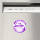 UFO紫色の着弾磁石 マグネット (インサイチュ (食洗機))