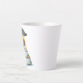 UFO結婚の カフェラテマグ (正面)