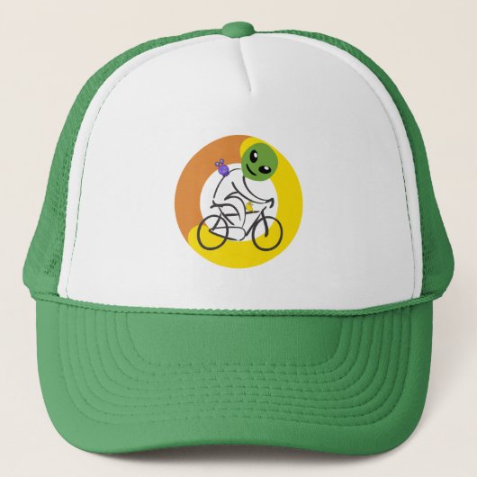 UFO自転車レース キャップ (正面)