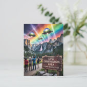 UFO観測所お静かに ポストカード (スタンド正面)