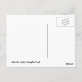 UFO訪問地球はがき ポストカード (裏面)