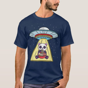 UFO誘引パンダラーメン Tシャツ