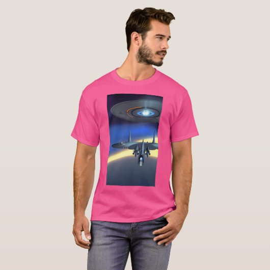 Ufo調査 Tシャツ (正面フル)
