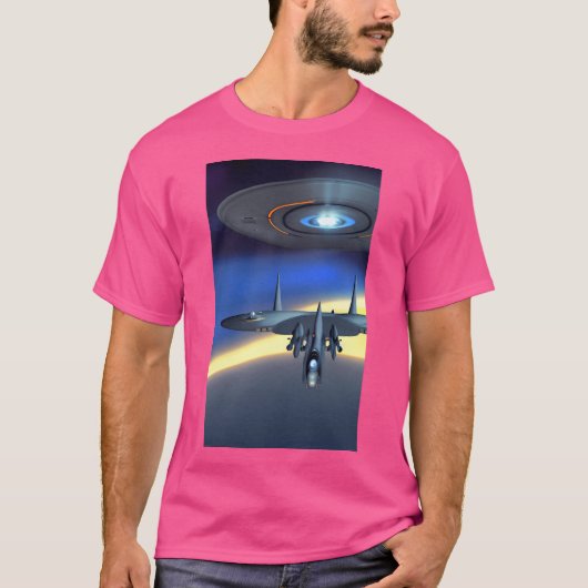 Ufo調査 Tシャツ (正面)