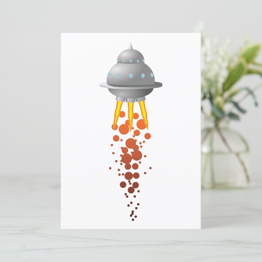 UFO離陸 招待状