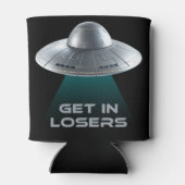 UFO「おもしろい敗者の獲得」 缶クーラー (裏面)