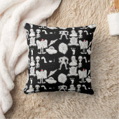 UFO,エイリアン，ビッグフット暗号誕生日 クッション (ブランケット)