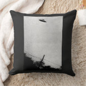 UFO エイリアン 異星人 宇宙船 極秘 クッション (ブランケット)