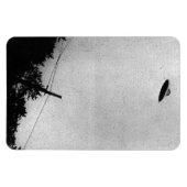 UFO エイリアン 異星人 宇宙船 極秘 マグネット (横)