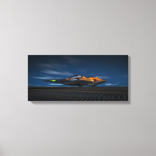 UFO キャンバスプリント (正面)