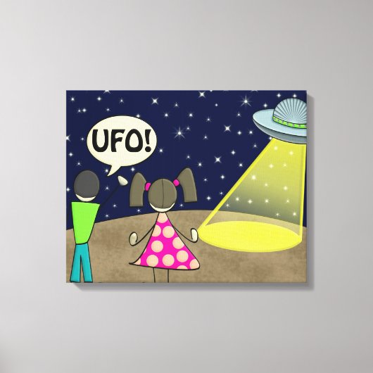 UFO キャンバスプリント (正面)