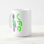 UFO コーヒーマグカップ (正面左)