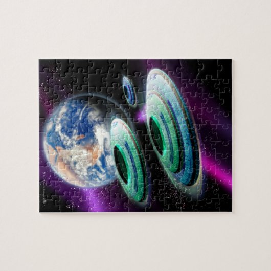 UFO ジグソーパズル (横)