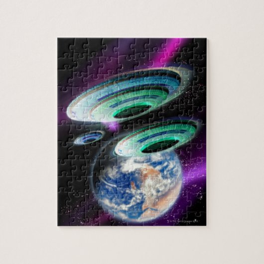 UFO ジグソーパズル (縦)