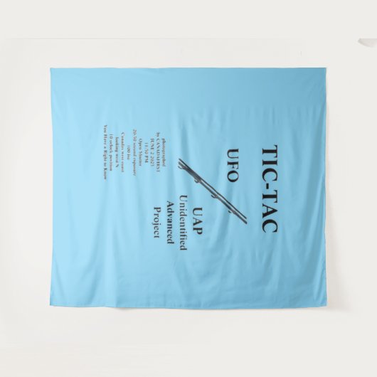 UFO タペストリー (正面(横))