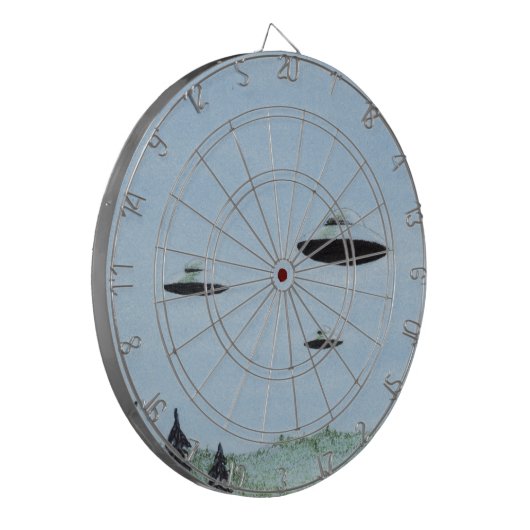 UFO ダーツボード (正面左)