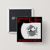 UFO (バッジ) 缶バッジ (正面&裏面)