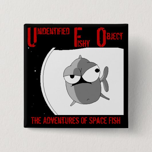 UFO (バッジ) 缶バッジ (正面)