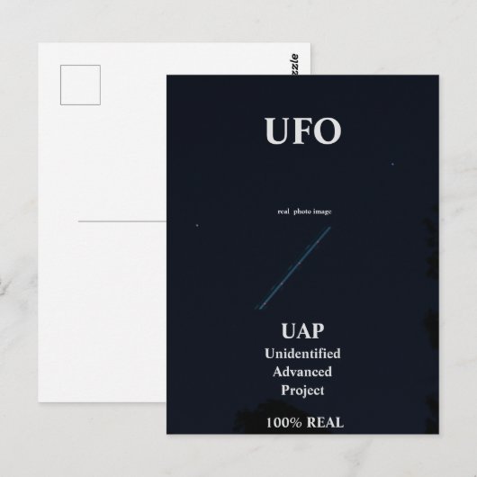 UFO ポストカード (正面/裏面)
