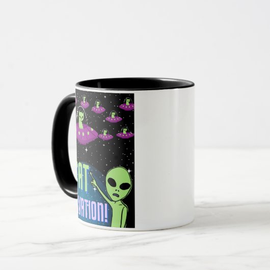 UFO マグカップ (正面左)