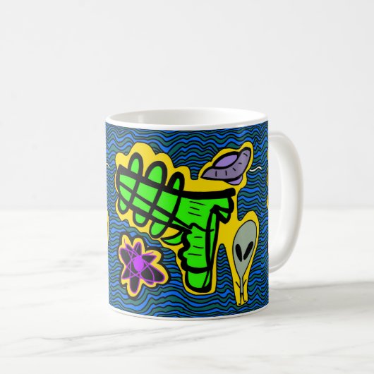 UFO マグカップ (正面右)