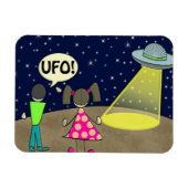 UFO マグネット (横)