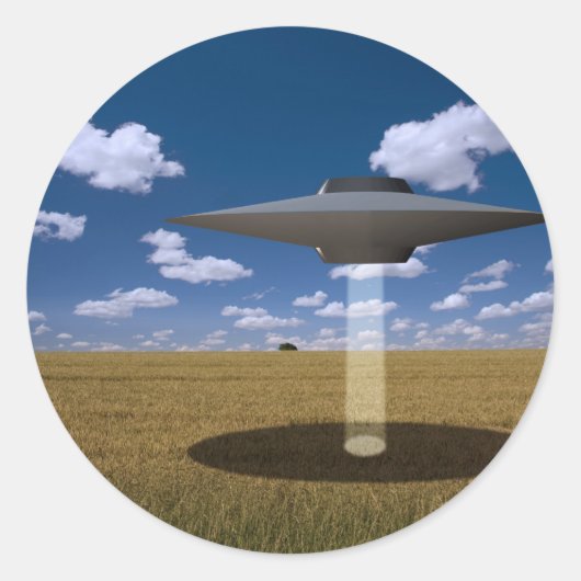 UFO ラウンドシール (正面)