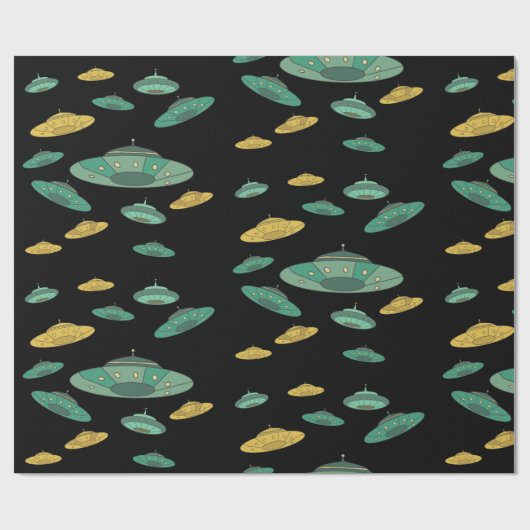 UFO ラッピングペーパー (フラット)