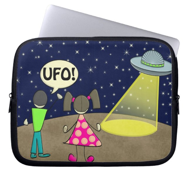 UFO ラップトップスリーブ (正面)
