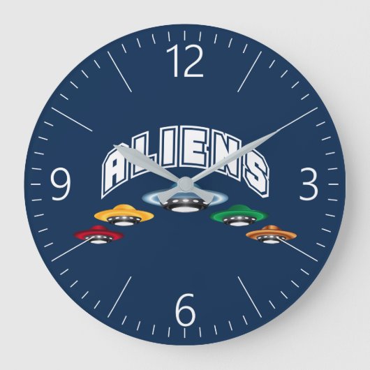UFO ラージ壁時計 (正面)