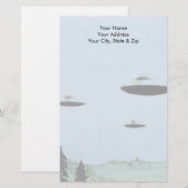 UFO 便箋 (正面/裏面)