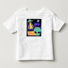 UFO、地球外生命体を信じる トドラーTシャツ