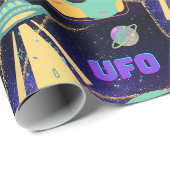 UFO、地球外生命体を信じる ラッピングペーパー (ロールコーナー)