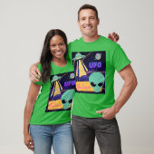UFO、地球外生命体を信じる Tシャツ (ユニセックス)